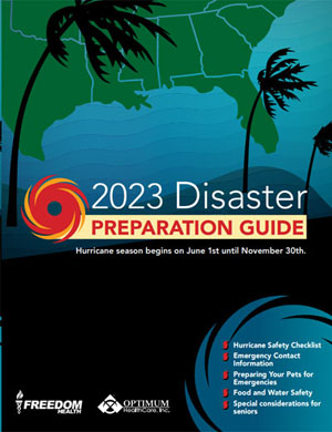 Portada de la Guía de preparación para desastres 2023