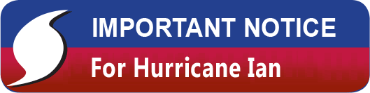 Important Notice For Hurricane Ian